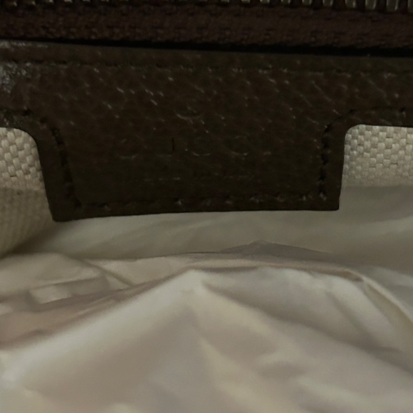 Gucci LARGE Savoy, duffel bag GG supreme brown/tan made in Italy - Picture 12 of 15